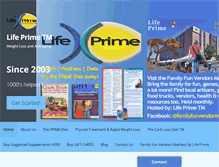 Tablet Screenshot of lifeprime.net
